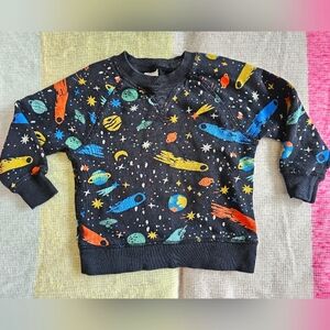 Hanna Andersson 3T Space Sweater